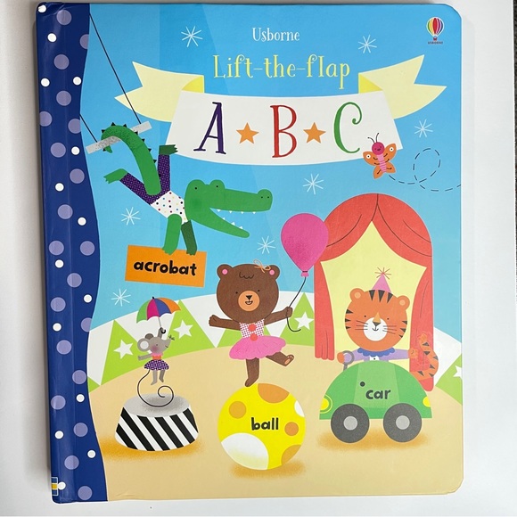 Usborne 2 Board Books (1) ABC Lift-the-Flap and (1) Alphabet Picture Book - Picture 3 of 12
